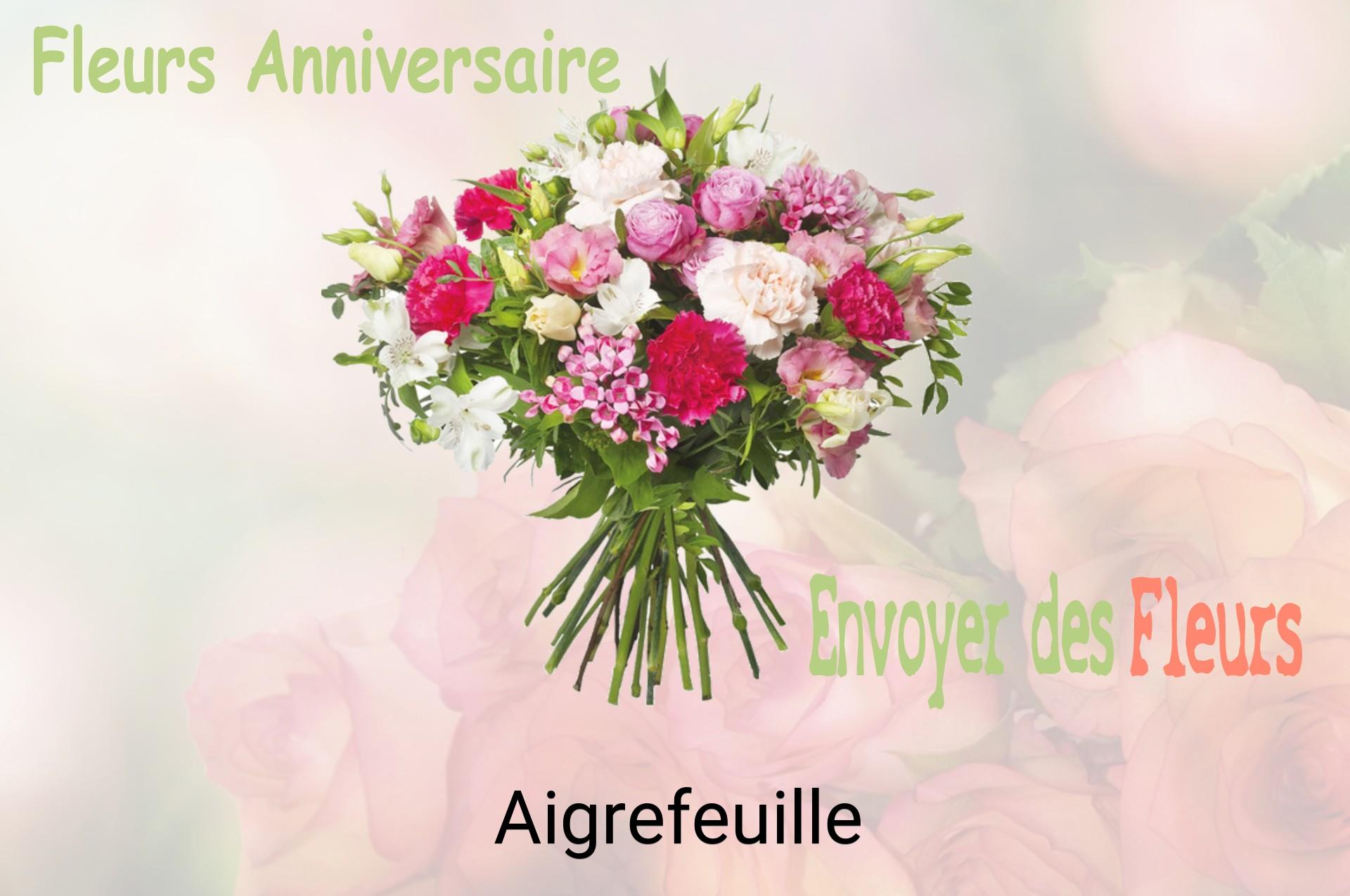 Bouquet de fleurs d’anniversaire livré à Aigrefeuille